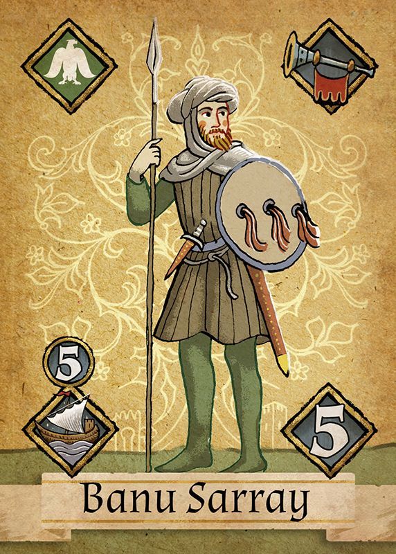 Compass Games Granada: Last Stand of the Moors, 1482-1492 - obrázek 3