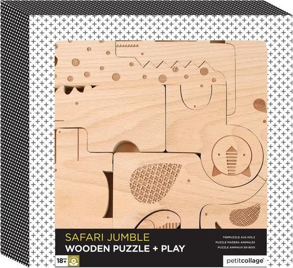 Petitcollage Zábavné puzzle Safari - obrázek 4