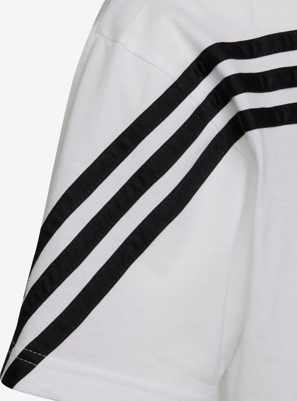 B FI 3S Tee Triko dětské adidas Performance | Bílá | Chlapecké | 104 - obrázek 3