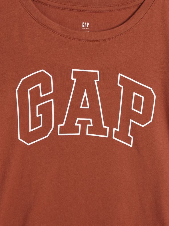 Triko dětské GAP | Hnědá | Dívčí | XL - obrázek 2
