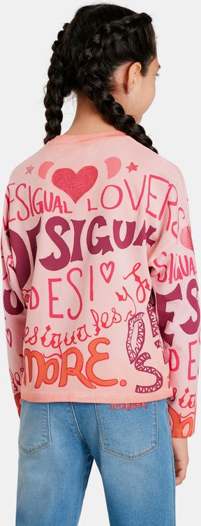 Girl Triko dětské Desigual | Růžová | Dívčí | 5-6 let - obrázek 2
