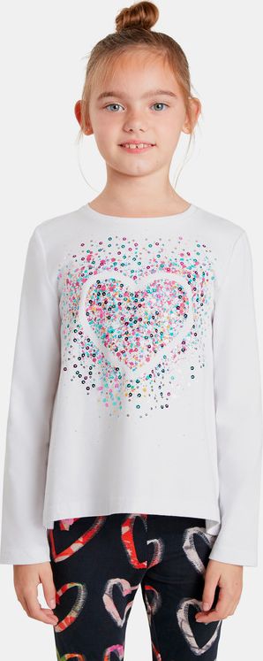Core Triko dětské Desigual | Bílá | Dívčí | 5-6 let - obrázek 1
