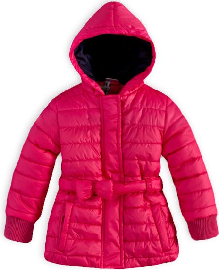 Dívčí zimní bunda DIRKJE SCARLET tmavě růžová Velikost: 56 - obrázek 1