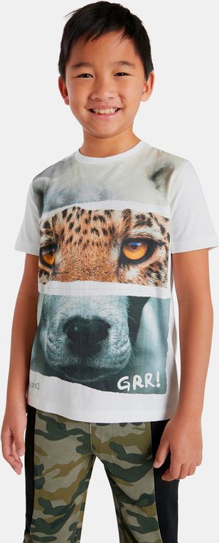 Animals Triko Desigual | Bílá | Chlapecké | 3/4 - obrázek 1