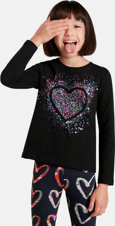 Core Triko Desigual | Černá | Dívčí | 3/4 - obrázek 1