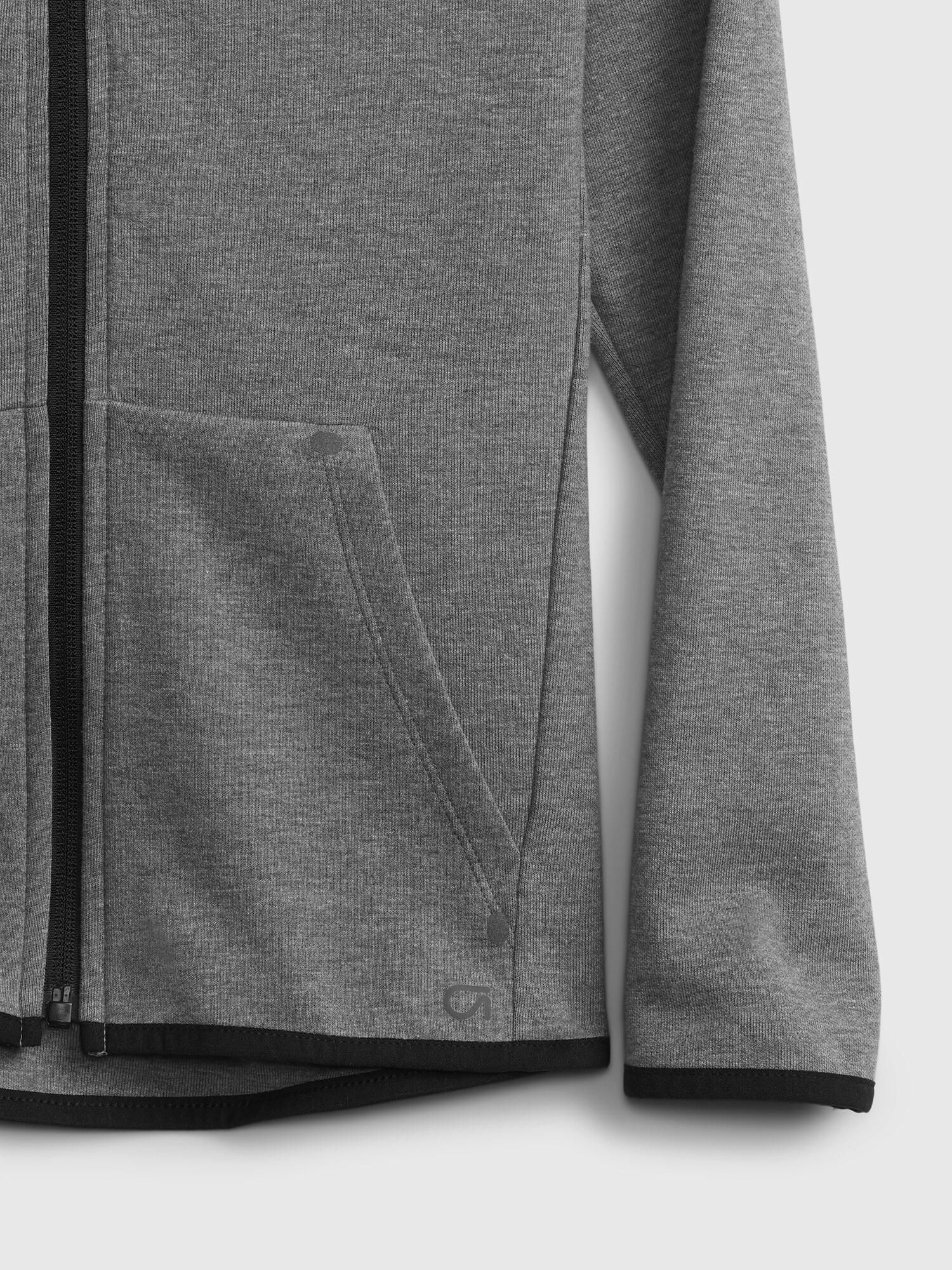 Chlapci - Dětská mikina GapFit kids fit tech Šedivá - 98-110 - obrázek 4