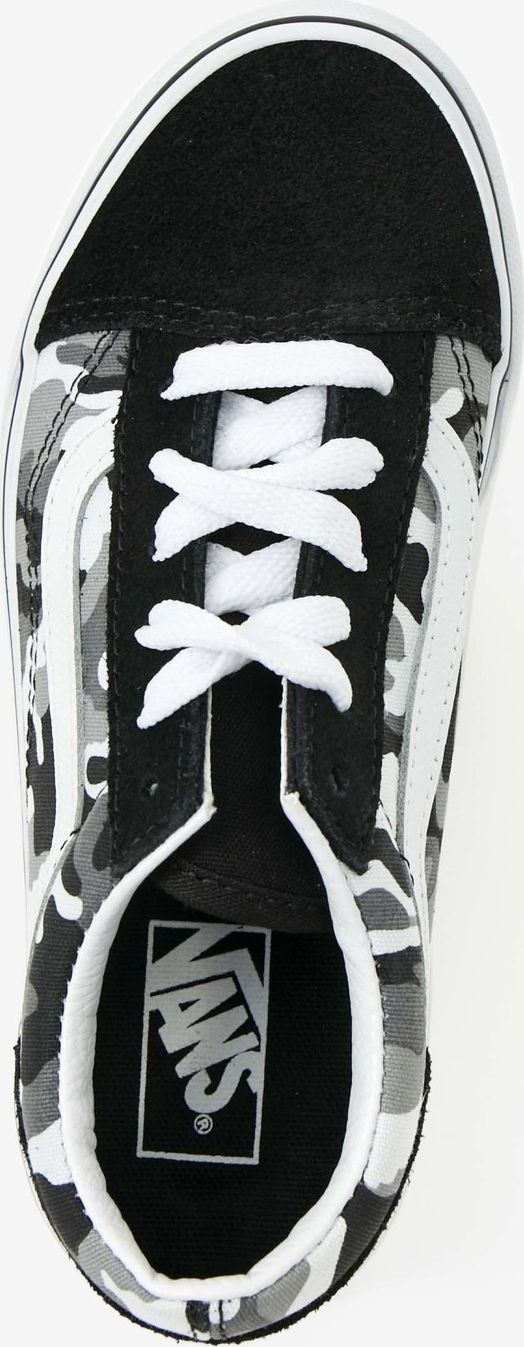 Šedo-černé klučičí vzorované tenisky s detaily v semišové úpravě VANS UY Old Skool - 31 1/2 - obrázek 5