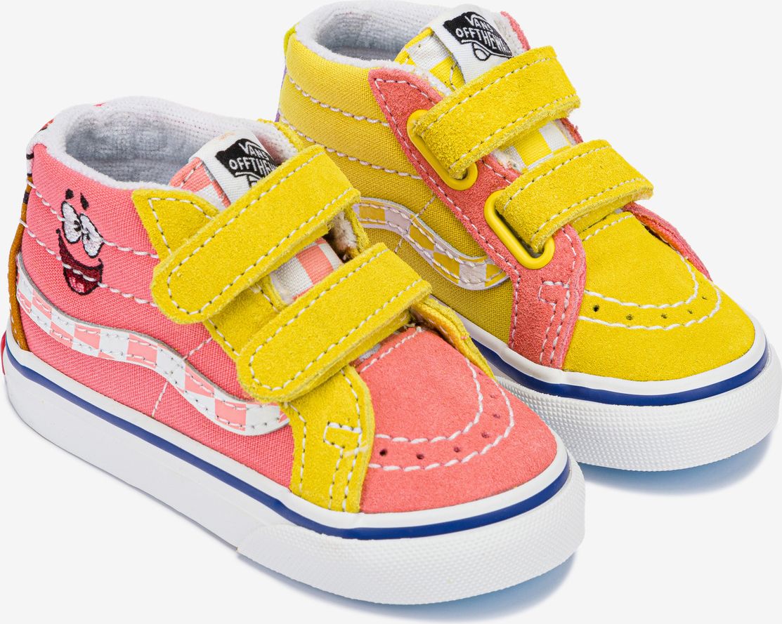 SpongeBob Sk8-Mid Reissue V Tenisky dětské Vans - 26 1/2 - obrázek 2