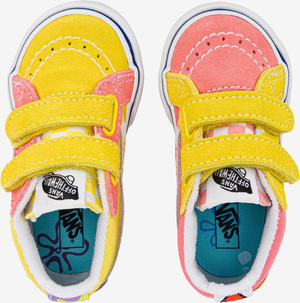 SpongeBob Sk8-Mid Reissue V Tenisky dětské Vans - 26 1/2 - obrázek 4