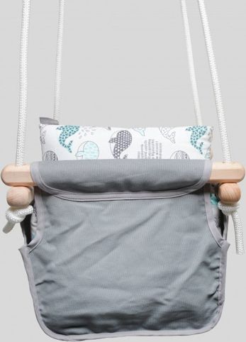 INCABABY Houpačka Junior Swing Whale - obrázek 2