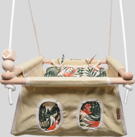 INCABABY Houpačka dětská Babyswing 0m + Jungle FW - obrázek 2