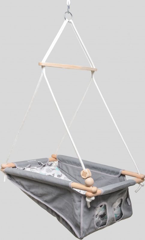 INCABABY Houpačka dětská Babyswing 0m + Whale FW - obrázek 2