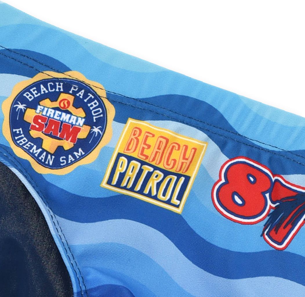 Chlapecké plavky FIREMAN SAM modré Velikost: 98 - obrázek 2