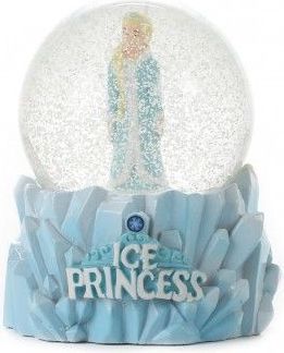 Sněhová koule/Těžítko Ledová princezna 10x9cm v krabičce 11x13x11cm - obrázek 1