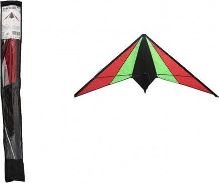 Drak létající nylon 130x65cm barevný v sáčku 10x100cm - obrázek 1