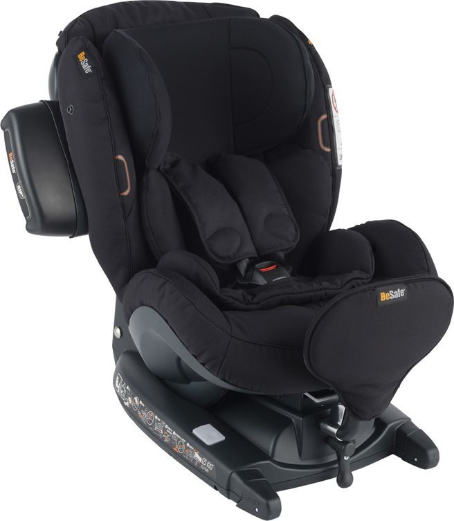 BESAFE Autosedačka iZi Kid i-Size X3 (61-105 cm) Fresh Black Cab 64 - obrázek 2