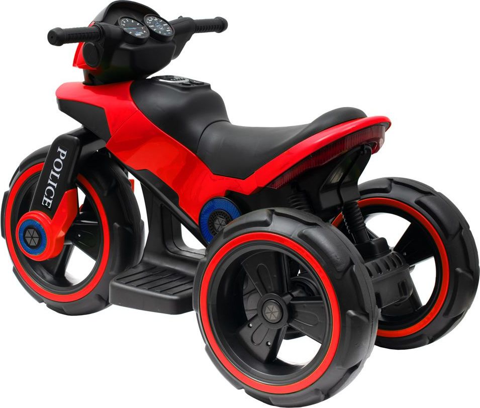Dětská elektrická motorka Baby Mix POLICE Varianta: fialová - obrázek 14