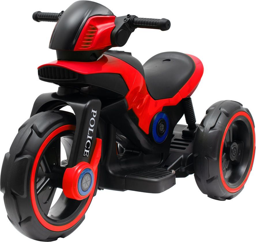 Dětská elektrická motorka Baby Mix POLICE Varianta: fialová - obrázek 15