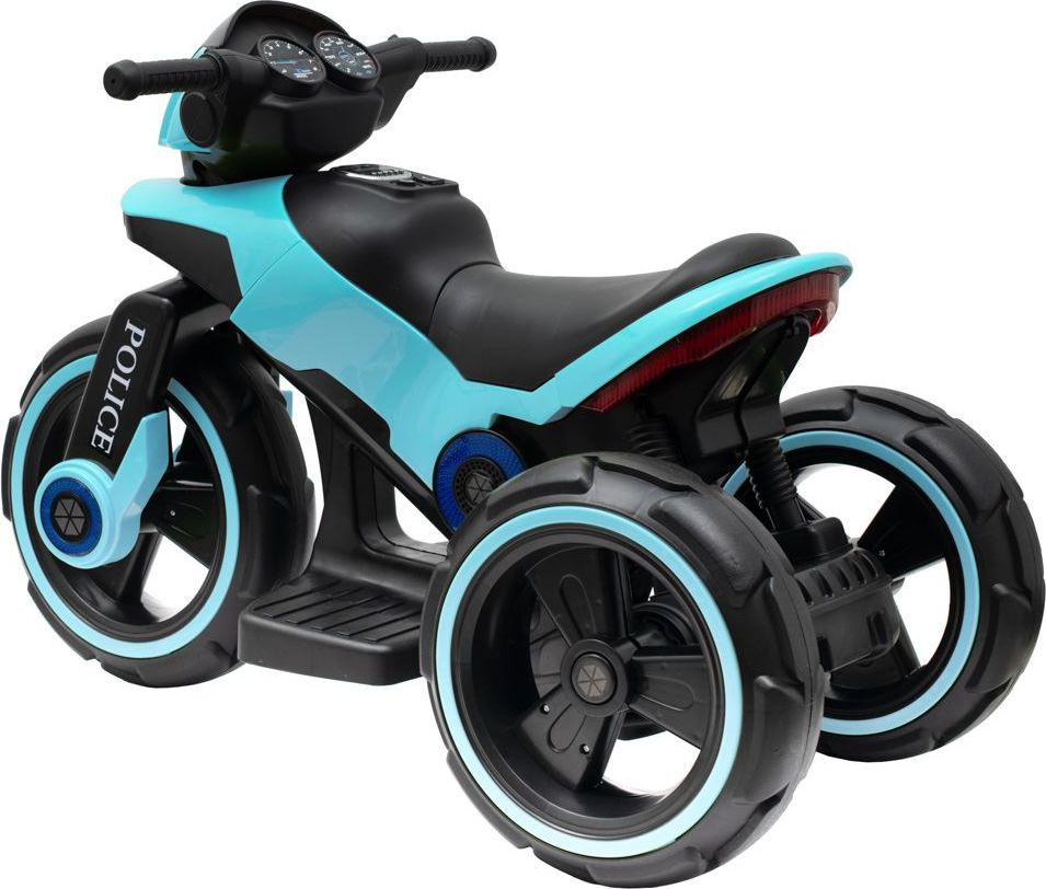 Dětská elektrická motorka Baby Mix POLICE Varianta: fialová - obrázek 25