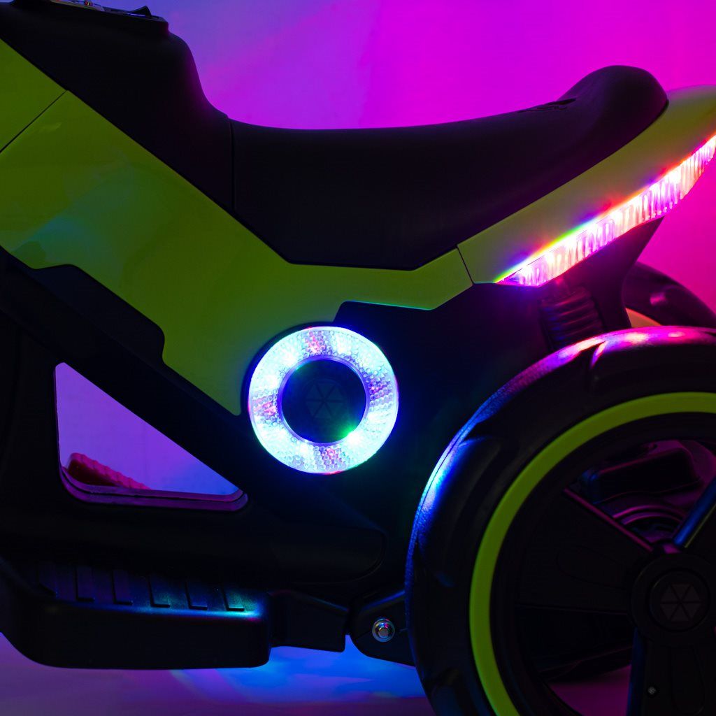 Dětská elektrická motorka Baby Mix POLICE Varianta: fialová - obrázek 47