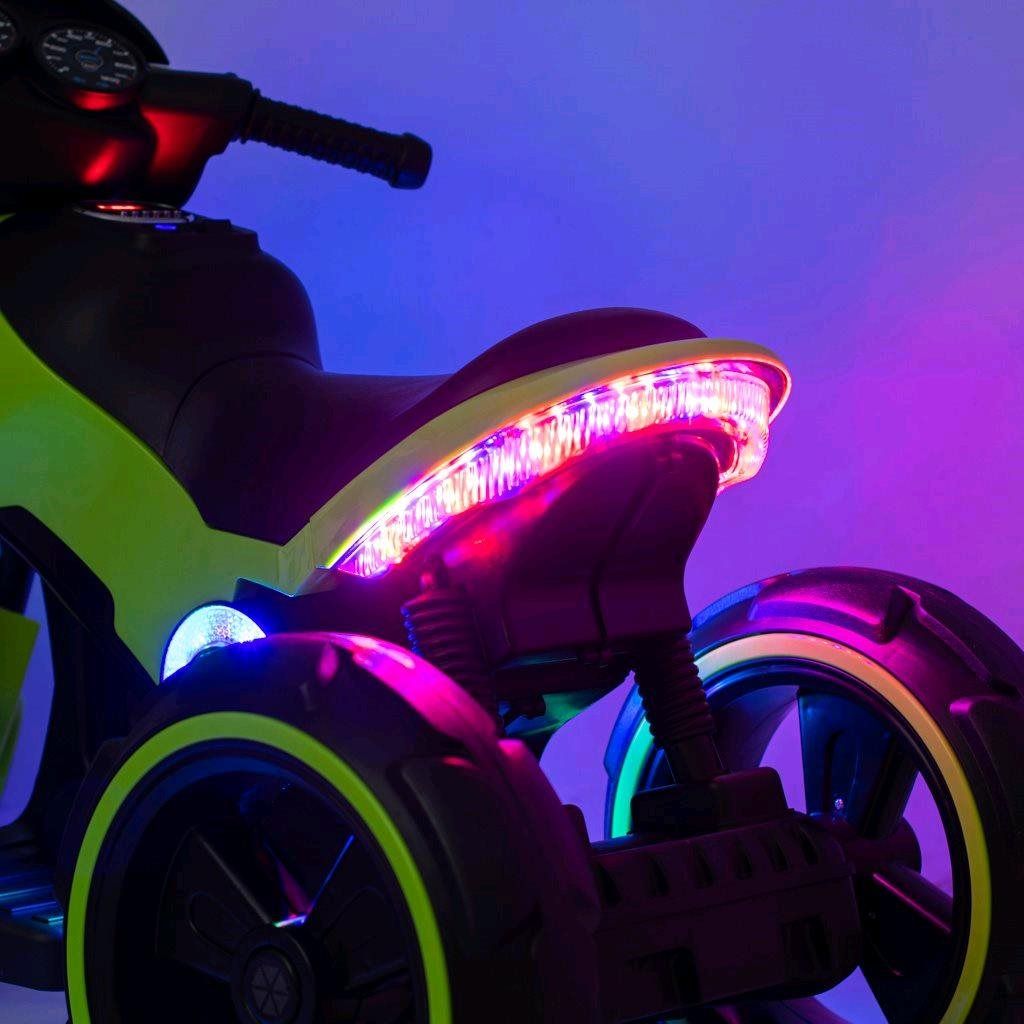 Dětská elektrická motorka Baby Mix POLICE Varianta: fialová - obrázek 56
