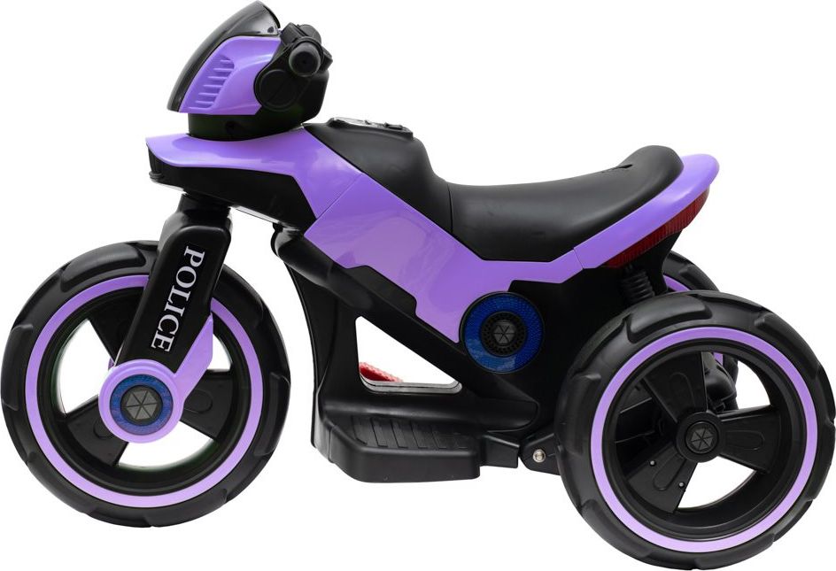 Dětská elektrická motorka Baby Mix POLICE Varianta: fialová - obrázek 66