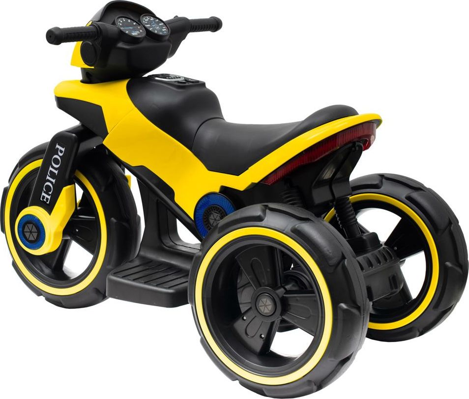 Dětská elektrická motorka Baby Mix POLICE Varianta: fialová - obrázek 82