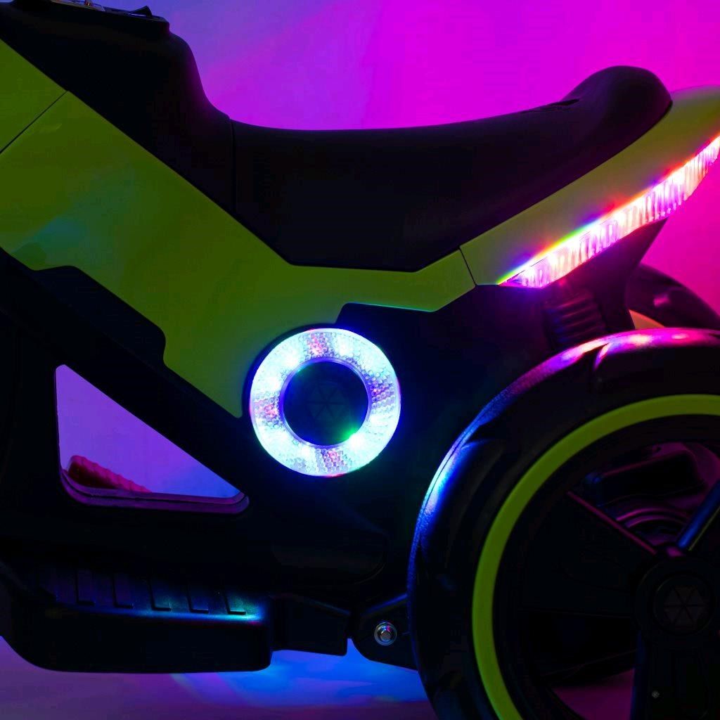 Dětská elektrická motorka Baby Mix POLICE Varianta: fialová - obrázek 93