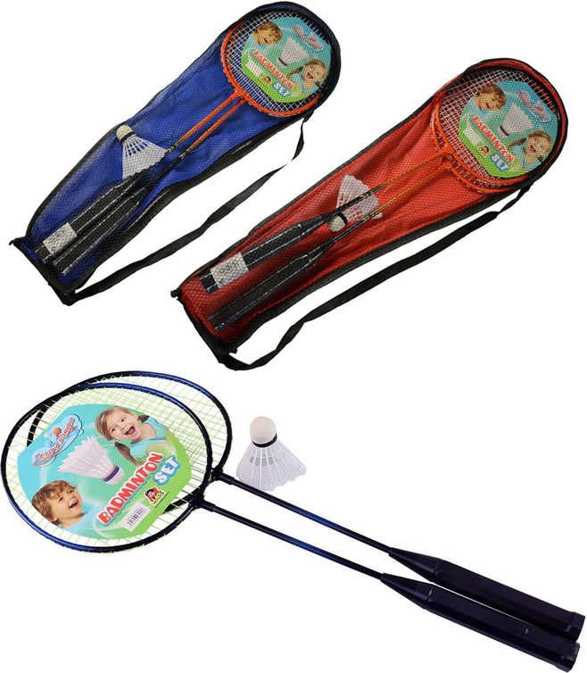 Badmingtonové rakety set 2 pálky s košíčkem 4 barvy v přenosném vaku - obrázek 7