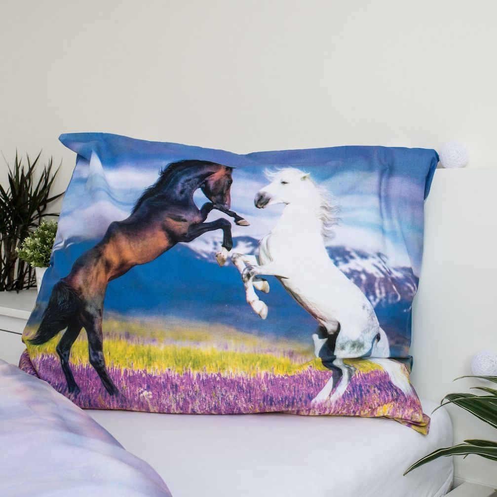 DĚTSKÉ SVÍTÍCÍ POVLEČENÍ 140x200 KŮŇ - obrázek 3