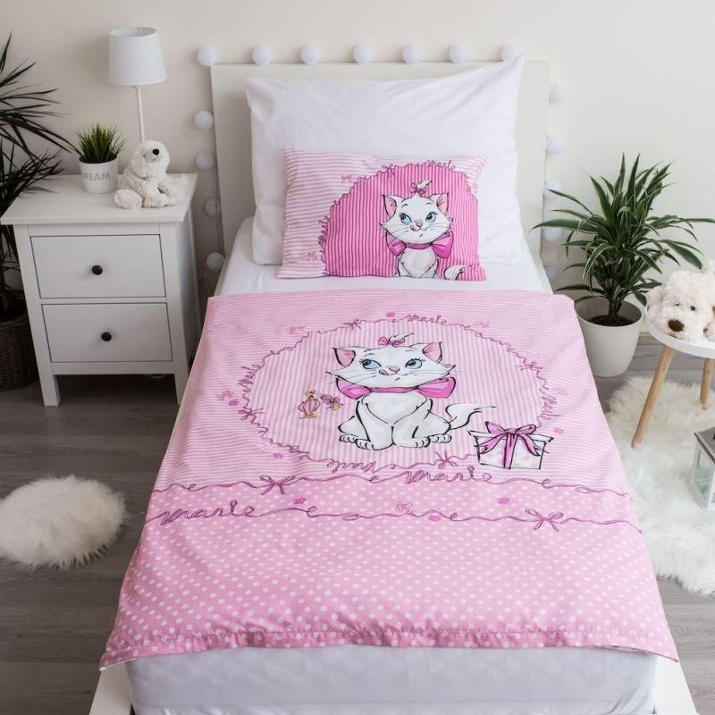 POVLEČENÍ DO POSTÝLKY MARIE CAT PINK BABY - obrázek 2