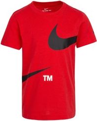 Nike boys split swoosh tm | 86I012-U10 | Červená | 104-110 CM - obrázek 1