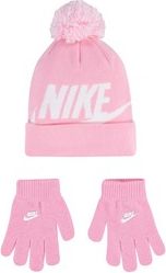 Nike nan swoosh pom beanie glv set | 9A2695-A8F | Růžová | O/S - obrázek 1