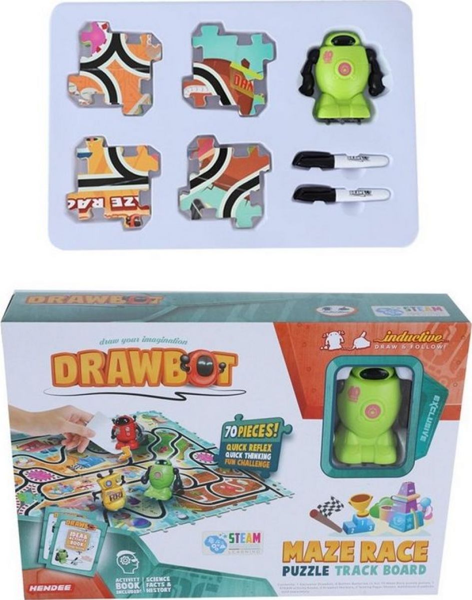 Made Drawbot robot se senzorem 8 cm - modrý - obrázek 10
