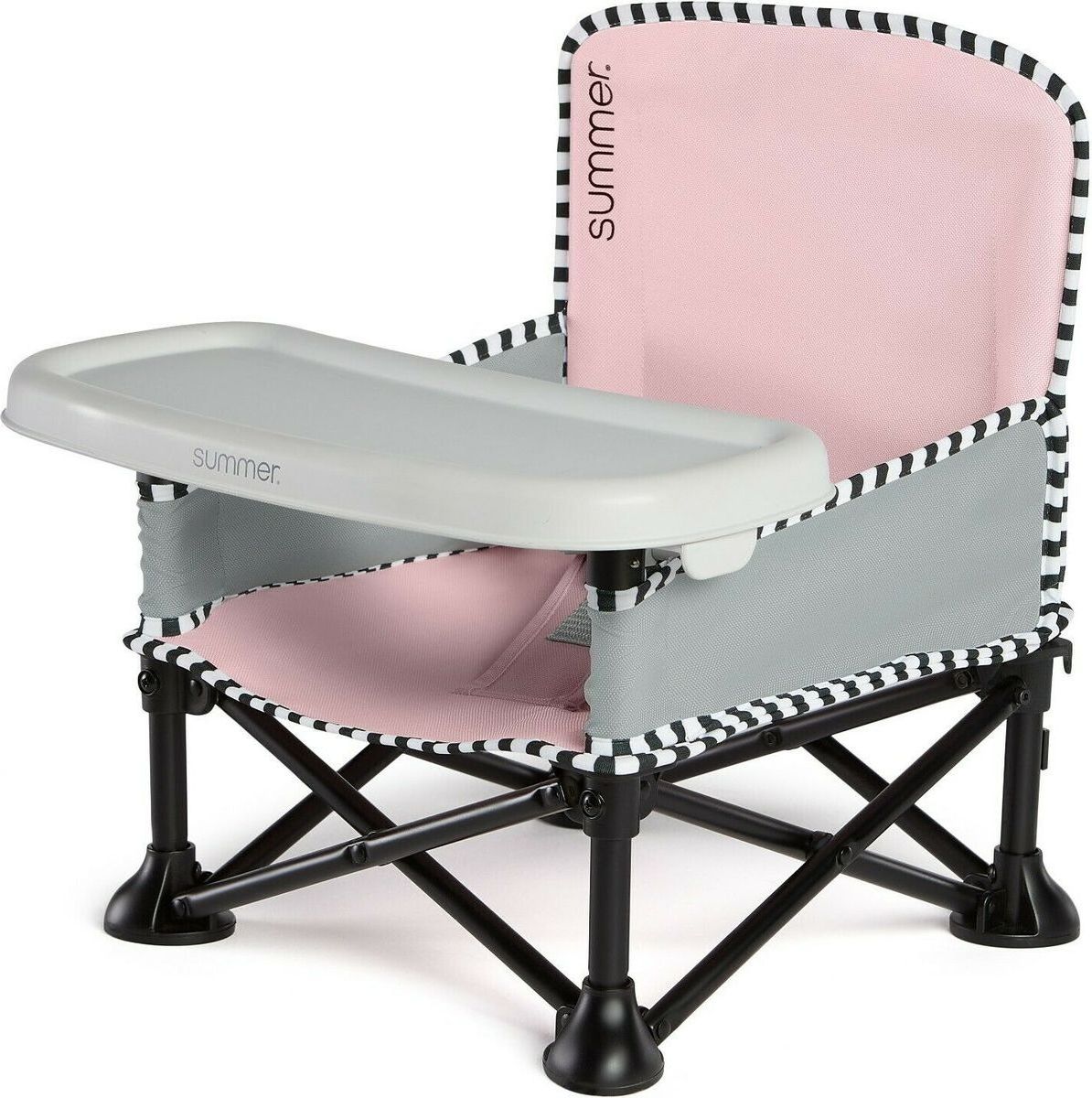 Summer Infant Dětská přenosná židle Pop n Sit Pink - obrázek 2