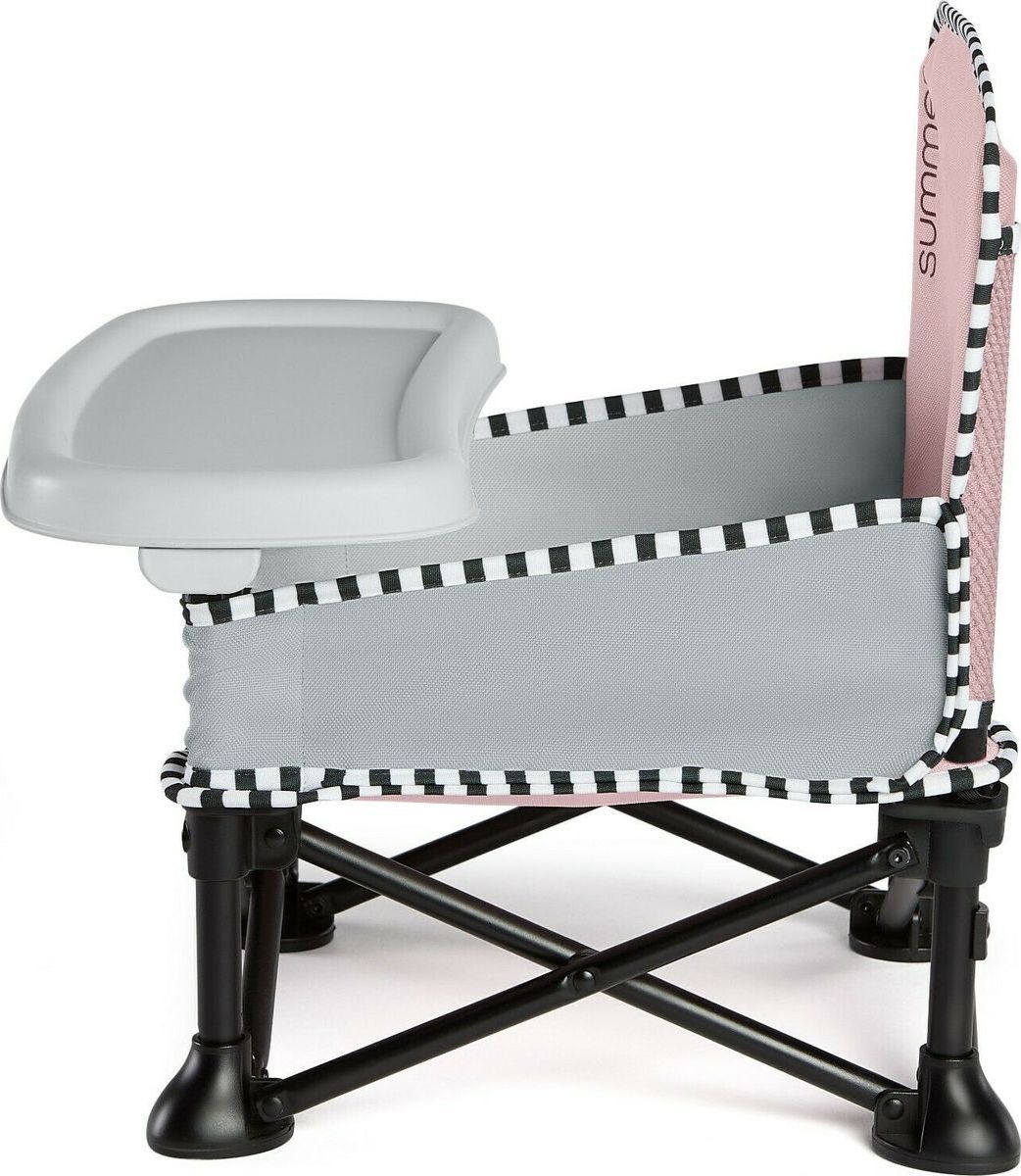 Summer Infant Dětská přenosná židle Pop n Sit Pink - obrázek 4