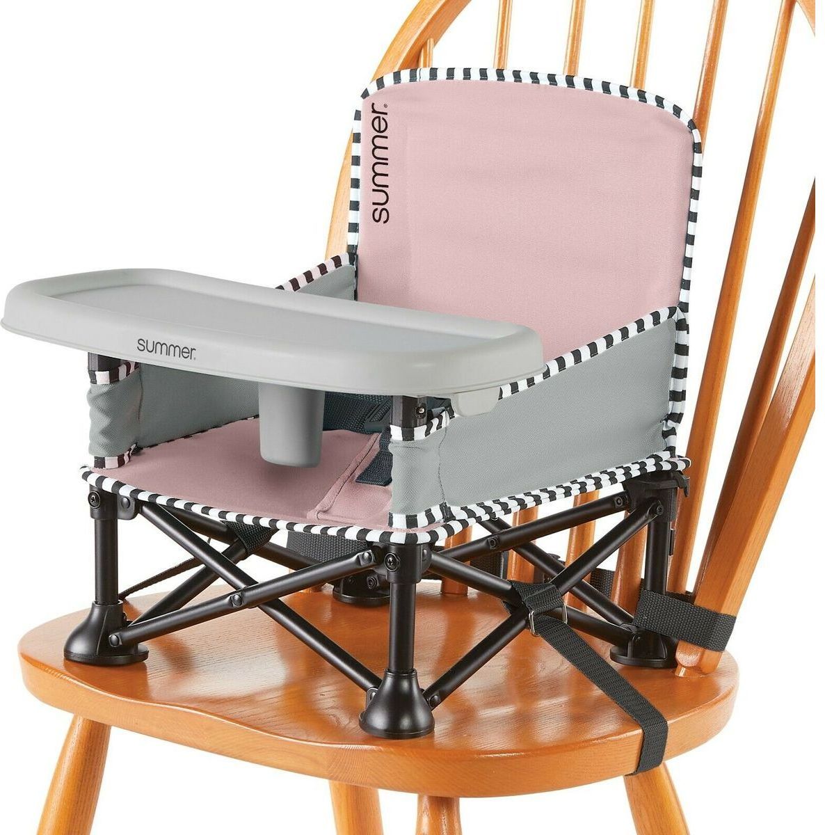 Summer Infant Dětská přenosná židle Pop n Sit Pink - obrázek 7