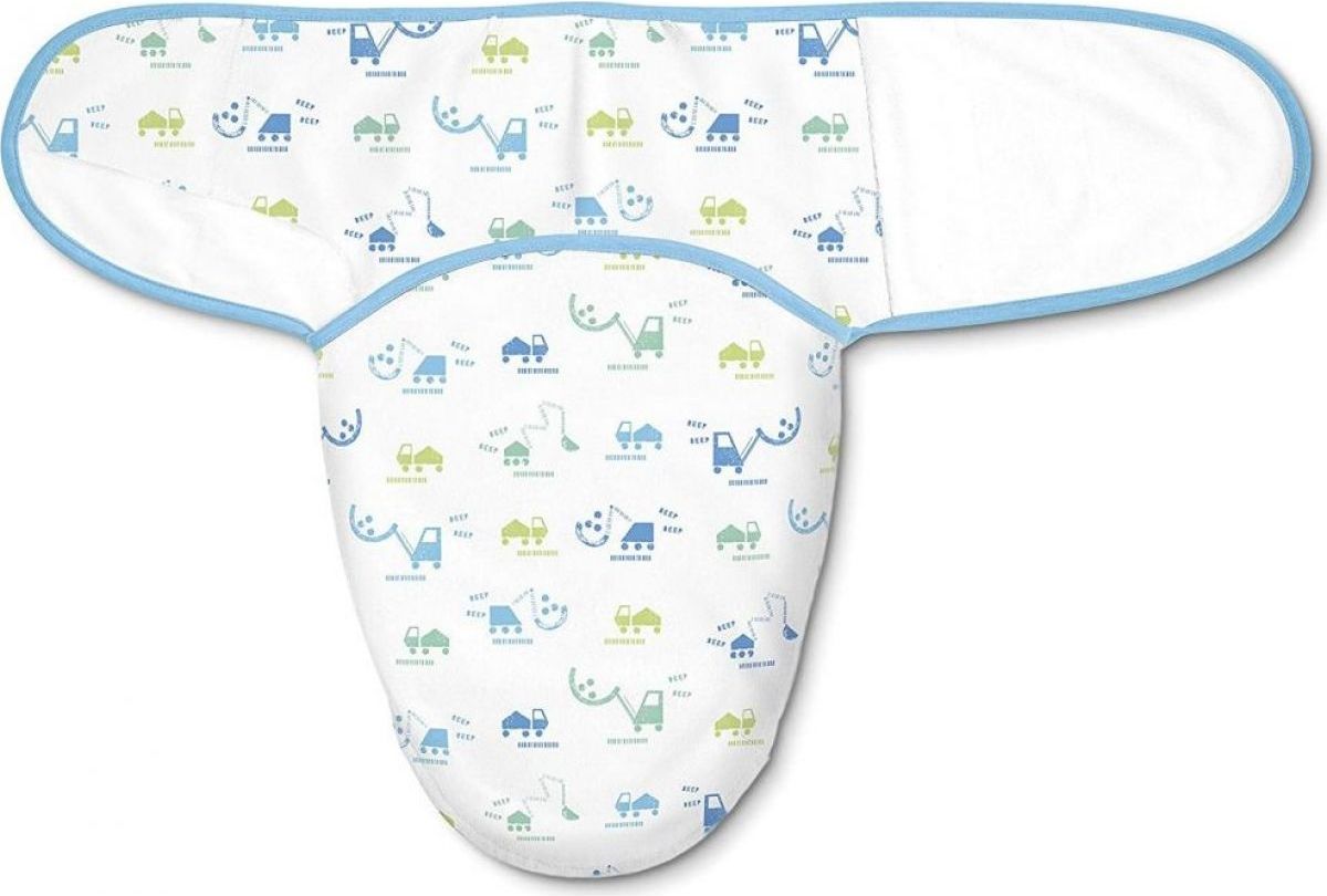 Summer Infant Zavinovačka SwaddleMe Whisper Quiet stavební stroje - obrázek 2