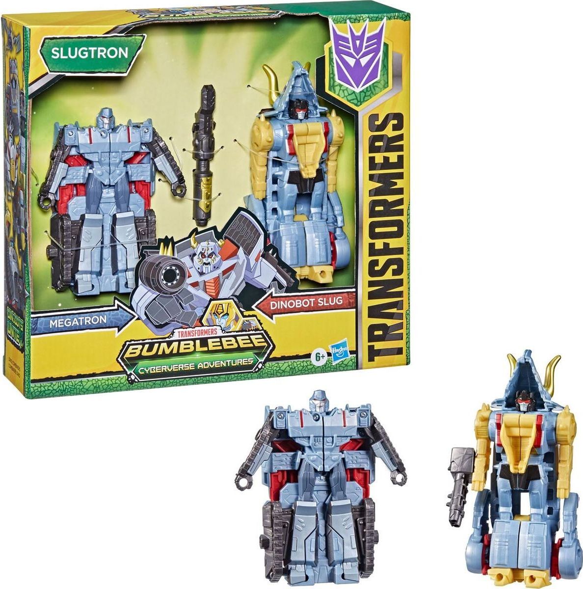 Hasbro Transformers Cyberverse roll and combine figurka Slugtron - obrázek 1