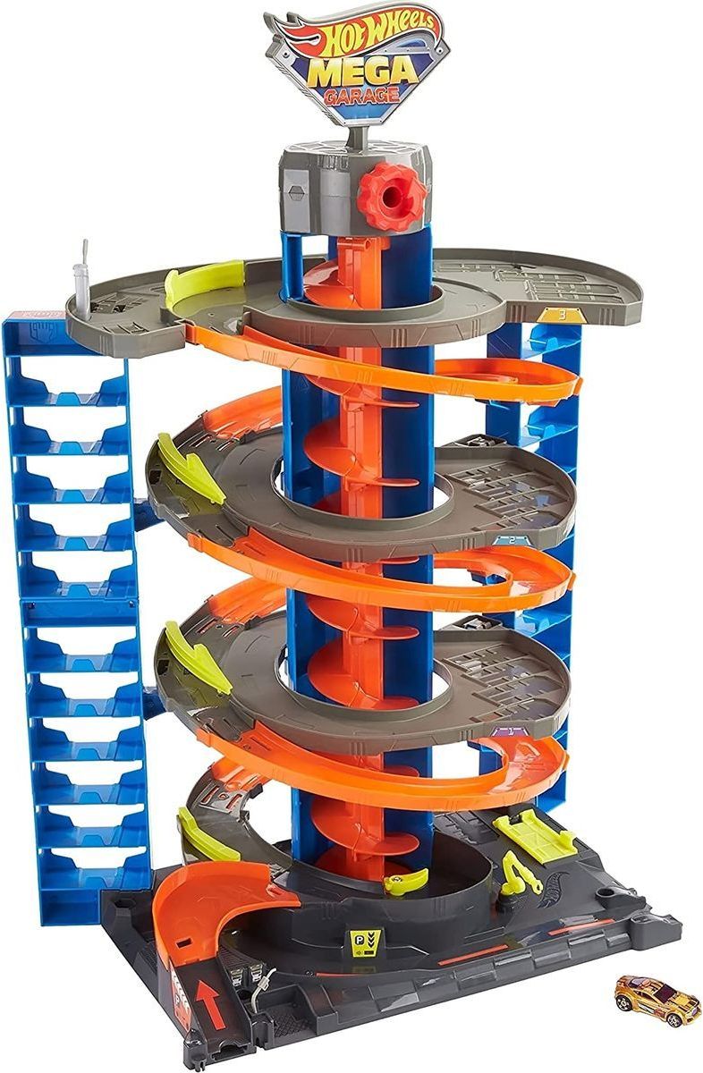 Hot Wheels City vylepšená mega garáž - obrázek 1