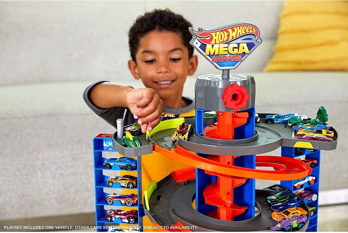 Hot Wheels City vylepšená mega garáž - obrázek 3