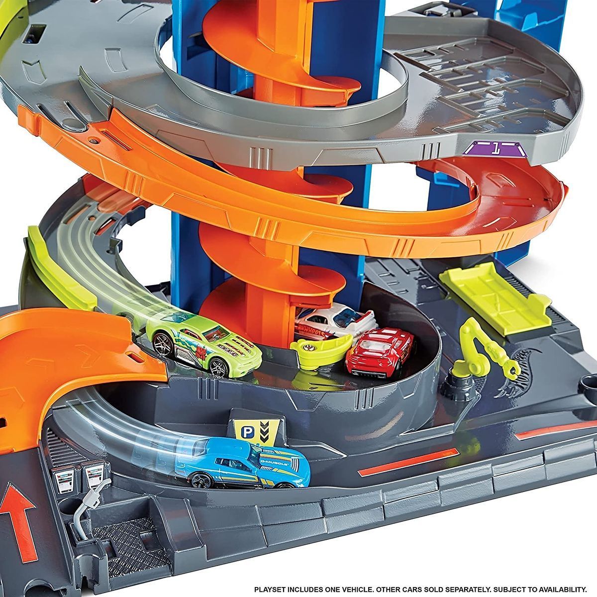Hot Wheels City vylepšená mega garáž - obrázek 7