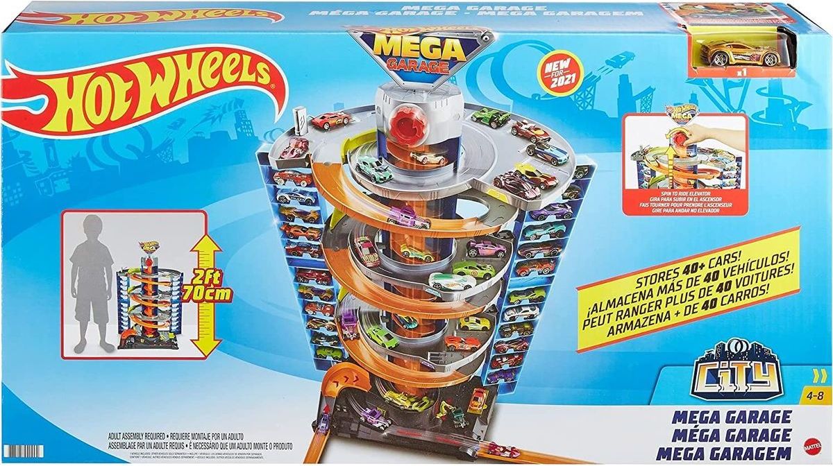 Hot Wheels City vylepšená mega garáž - obrázek 8