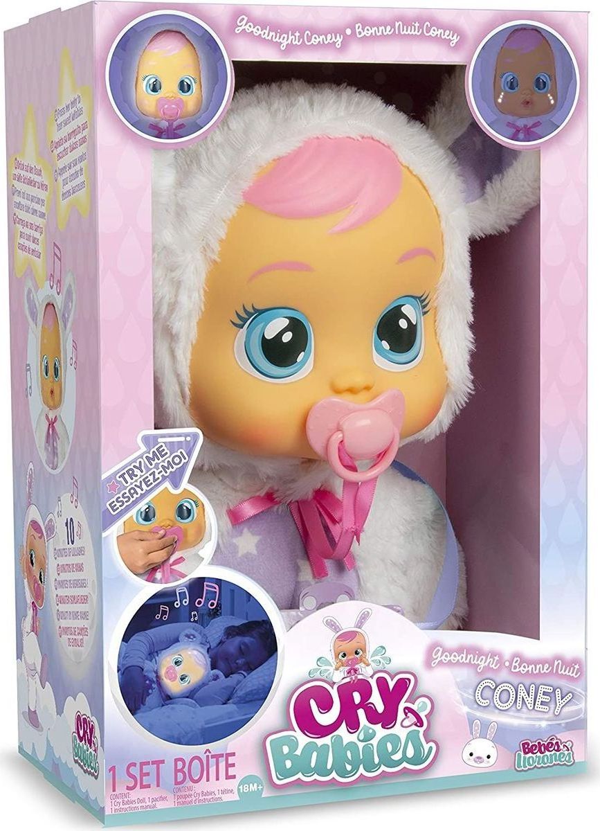 Cry Babies interaktivní panenka Dobrou noc Coney - obrázek 8