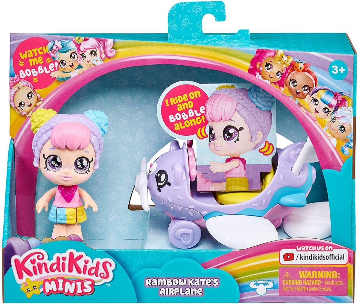 Kindi Kids Mini Rainbow Kate letadlo - obrázek 12
