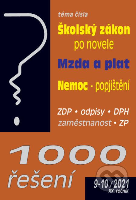 1000 řešení č. 11-12 / 2021 - Školský zákon – novela - Poradce s.r.o. - obrázek 1