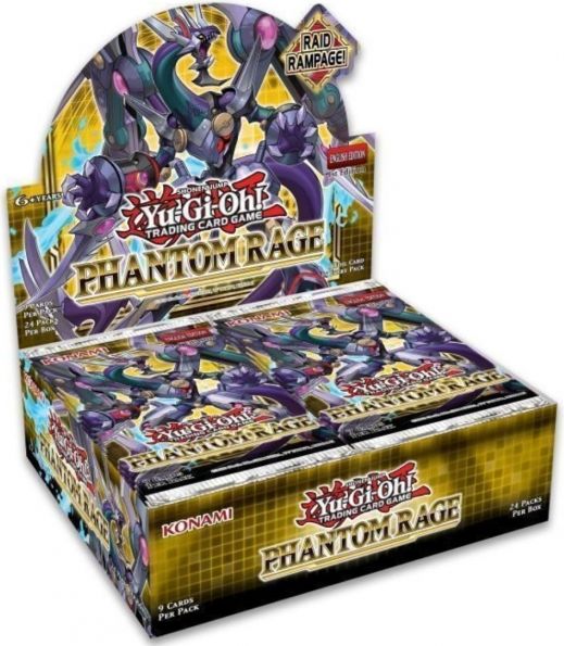 Konami Yu-Gi-Oh Phantom Rage Booster Box - obrázek 1
