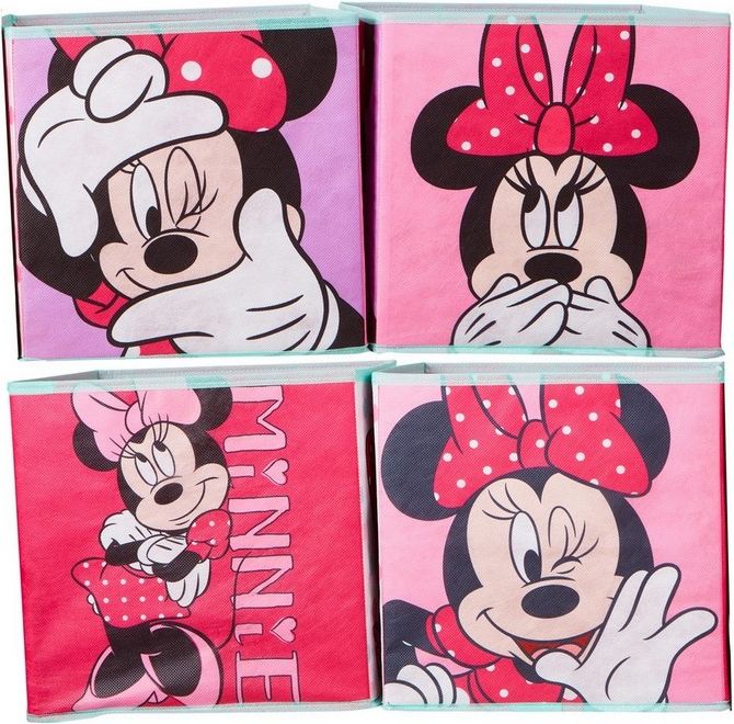 DĚTSKÉ LÁTKOVÉ ÚLOŽNÉ BOXY MINNIE MOUSE - obrázek 2