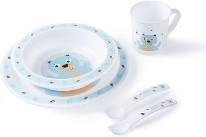 Plastová sada nádobí Cute Animals - Medvídek - obrázek 1