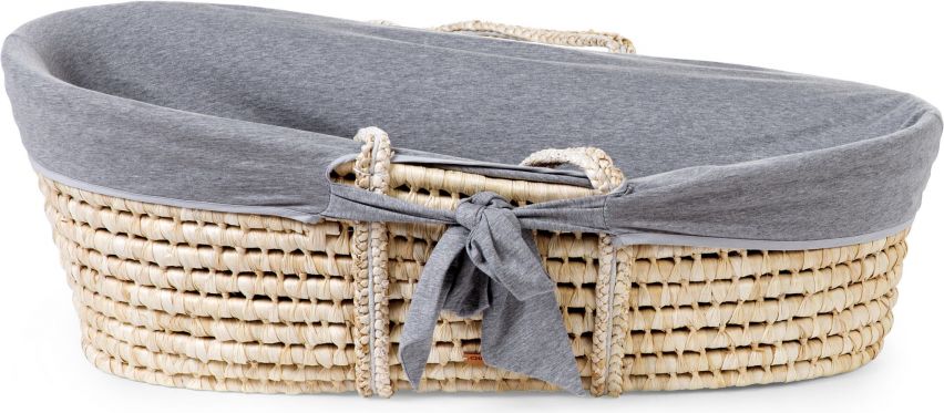 Childhome Košík pro miminko + matrace + potah Jersey Natural - obrázek 1